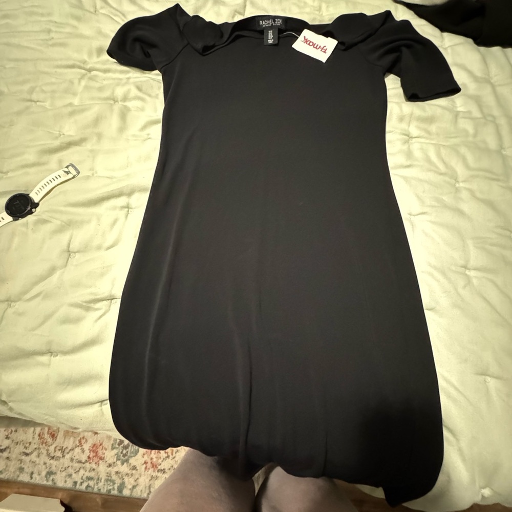 Rachel Zoe Classic Black Mini Dress